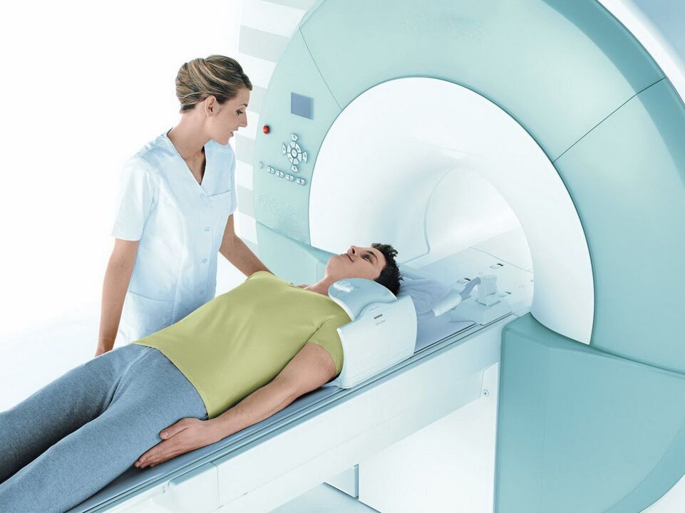 MRI untuk mendiagnosis osteochondrosis
