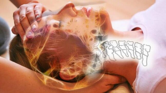 Perubahan degeneratif dalam cakram vertebral untuk osteokondrosis serviks